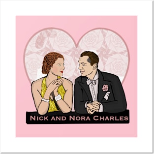 Nick and Nora Charles from The Thin Man Posters and Art